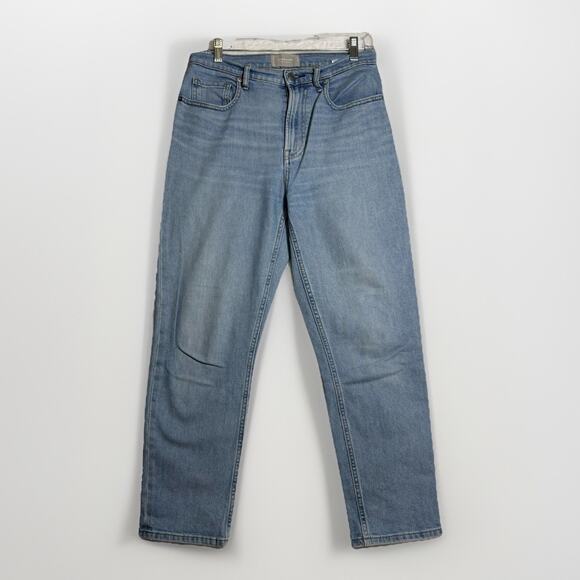 Everlane Women's Size 28 Regular Curvy Cheeky Ankle Jean Light Blue Denim Wash - Picture 1 of 9